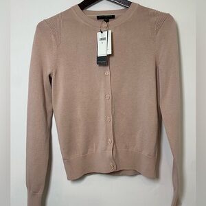 Women's Light Pink Cardigan Sweater (Size XS)